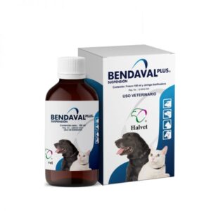 Bendaval Plus suspensión oral desparasitante 100 ml.