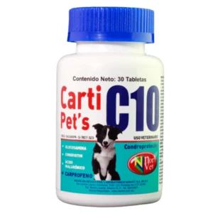 Carti-Pet´s C10 Frasco 30 tabs.