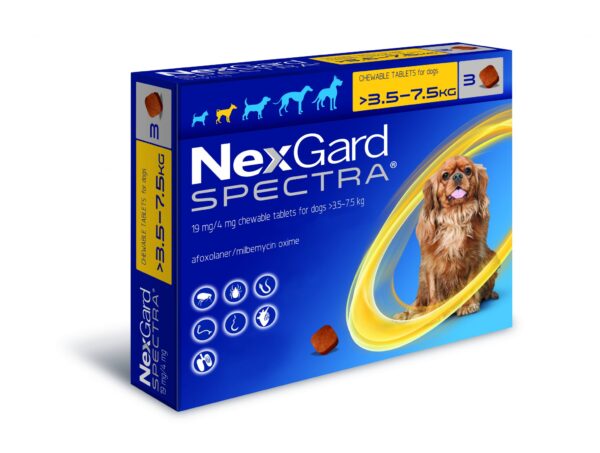 Nexgard Spectra S 3 masticable