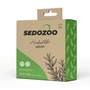 Sedozoo Jabón Herbal de Romero 80 grs.