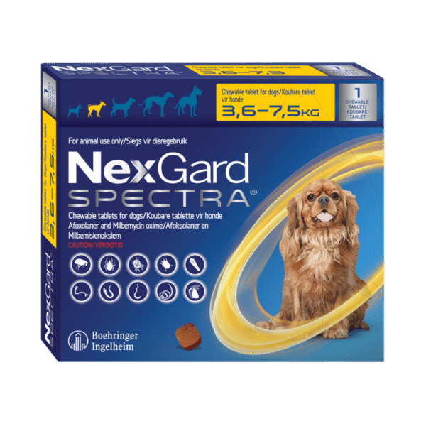 Nexgard Spectra S 1 masticable