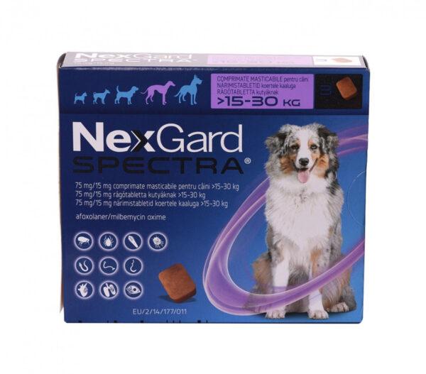 Nexgard Spectra L 1 masticable