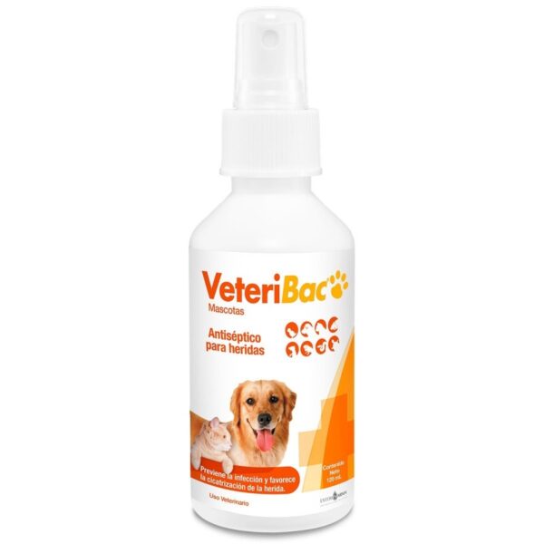 Veteribac Solución Antiséptica 120 ml.